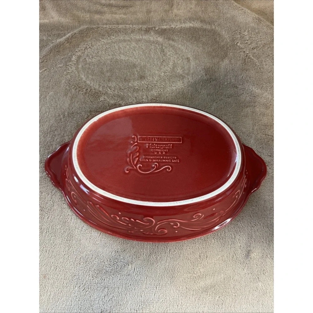 Pfaltzgraff Weir‎ in Your Kitchen Oval Baking Dish 9
